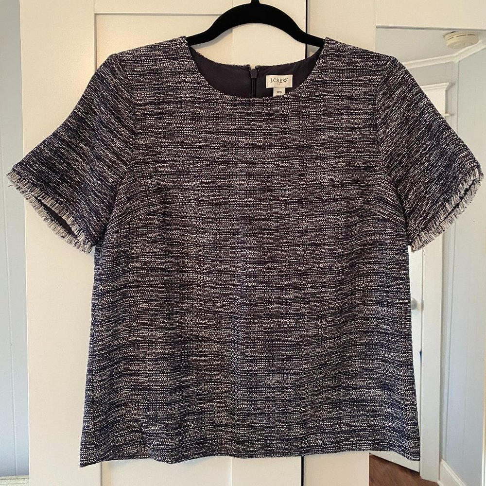 J. Crew Tweed Shirt NEW WITH TAGS